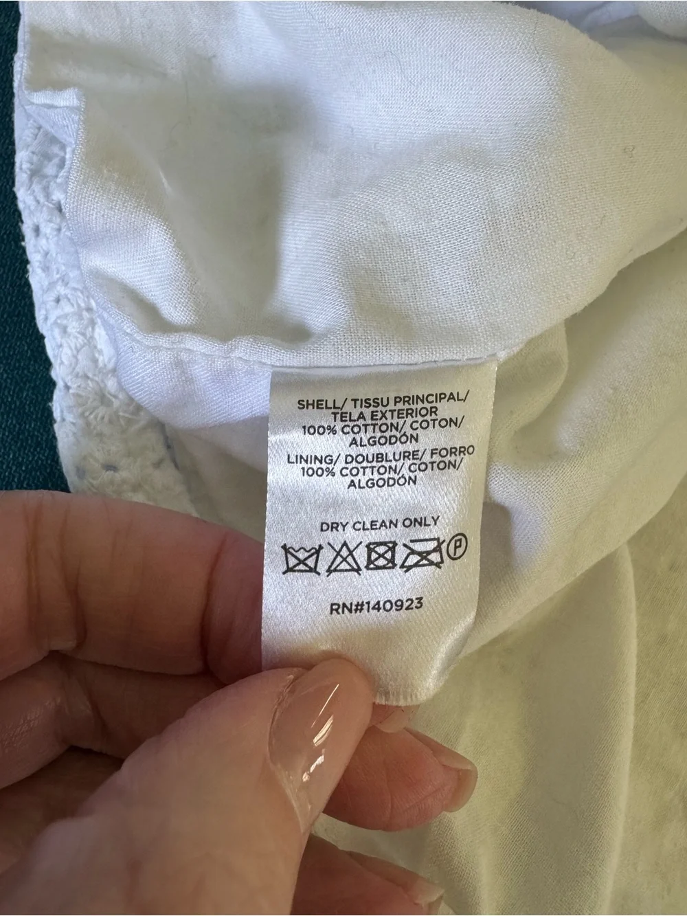 LOFT White Eyelet Square Neck Puff Sleeve Blouse Size Large Cottagecore Feminine